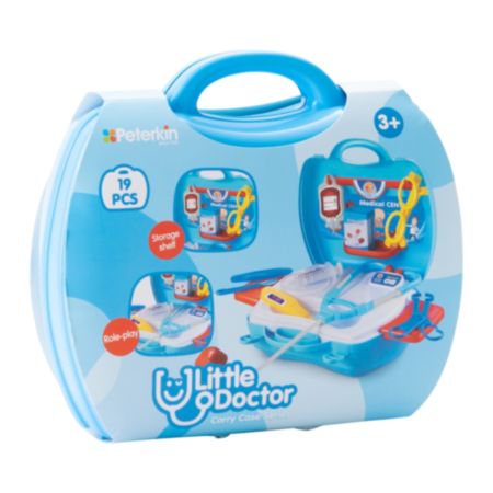Peterkin® Little Doctor Carry Case Set (19 Pieces)