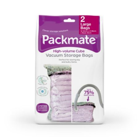 Packmate 2 Piece Large High Volume Vacuum Bag Set