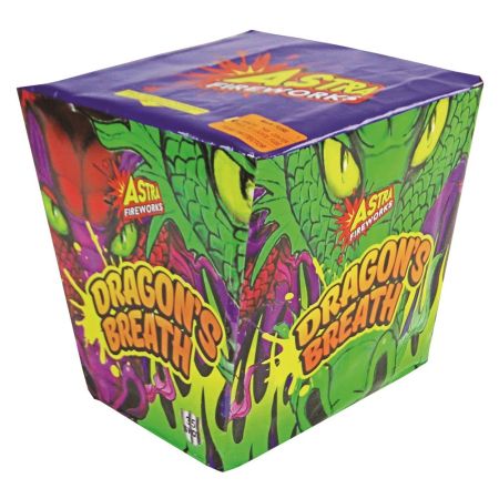 Astra Dragon's Breath Firework - 35 Shot Fanned Cake