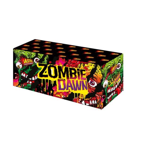 Zombie Dawn Firework - 76 Shot Fan Cake