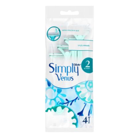 Gillette Simply Venus Razors (4 Pack)