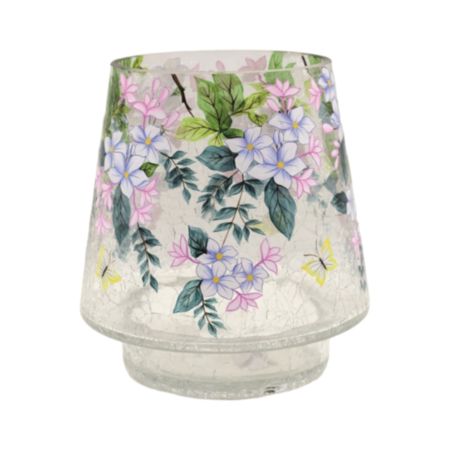 Floral Candle Holder - 18cm