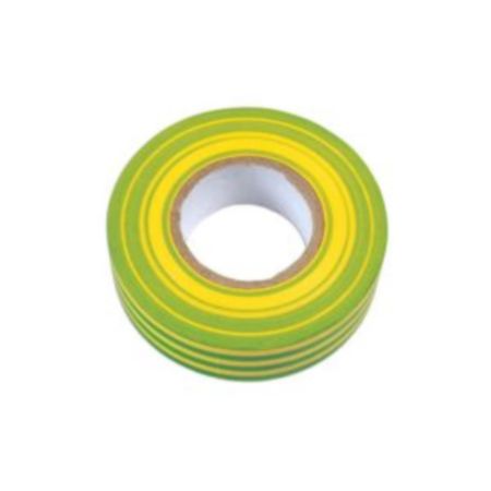 Green & Yellow PVC Insulation Tape 19mm x 20m 1 Piece