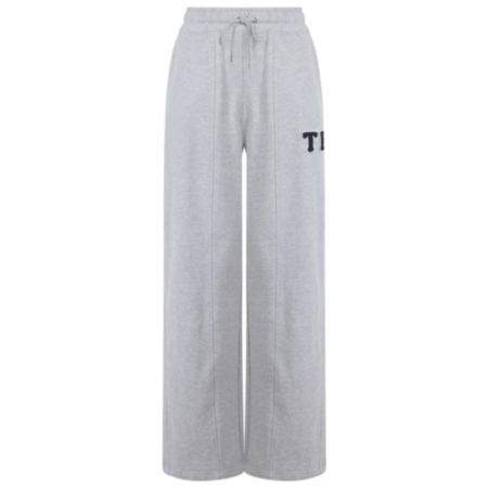 Tokyo Laundry Lavina Ladies Wide Leg Joggers - Grey/Black