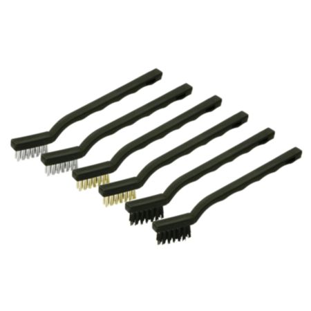 Rolson® 6-Piece Wire Brush Set (175mm)