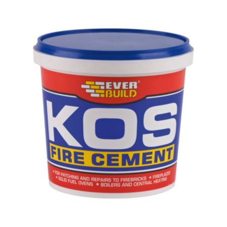 EVERBUILD® KOS® Fire Cement - Black (1kg)
