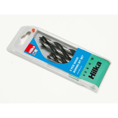 Hilka 5 Piece Wood Boring Bit Set