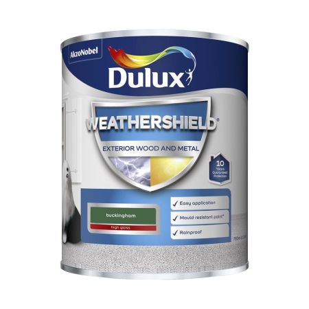 Dulux Weathershield Exterior Gloss Buckingham 750ml
