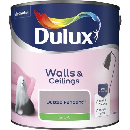Dulux Silk Dusted Fondant Paint 2.5L