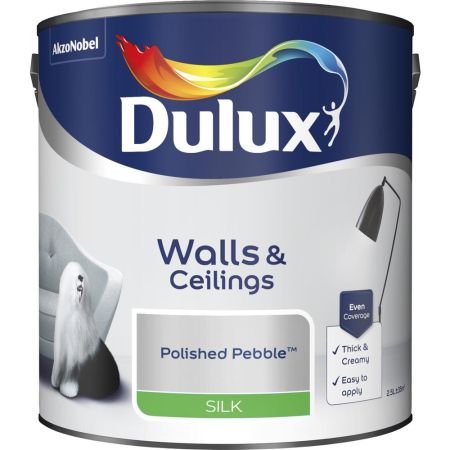 Dulux Silk Polished Pebble Paint 2.5L