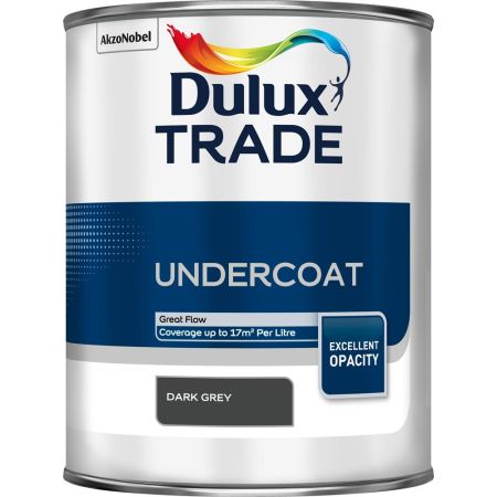 Dulux Trade Undercoat Dark Grey 1L