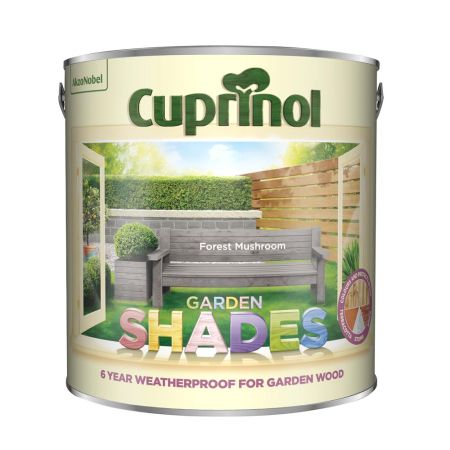 Cuprinol Garden Shades Paint Forest Mushroom 2.5L