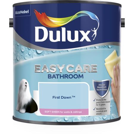 Dulux Easy Care Bathroom Soft Sheen Paint First Dawn 2.5L