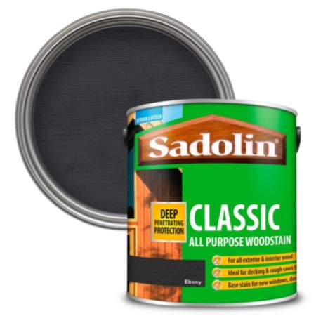 Sadolin Classic Ebony Woodstain 2.5L