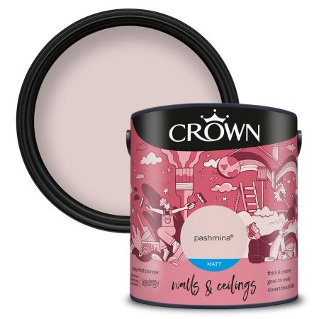 Crown Matt Emulsion Paint Pashmina 2.5L