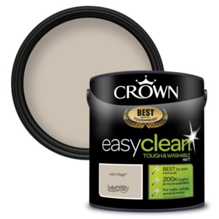 Crown Easyclean Matt Paint East Village 2.5L