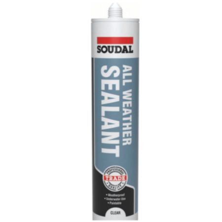 Soudal All Weather Sealant Transparent 290ml