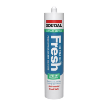 Soudal Transparent Anti-Mould Silicone 300ml