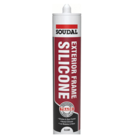 Soudal Exterior Frame Silicone Transparent 270ml