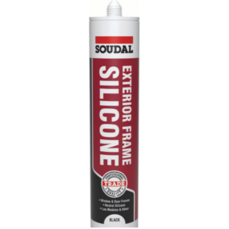 Soudal Exterior Frame Silicone Black 270ml