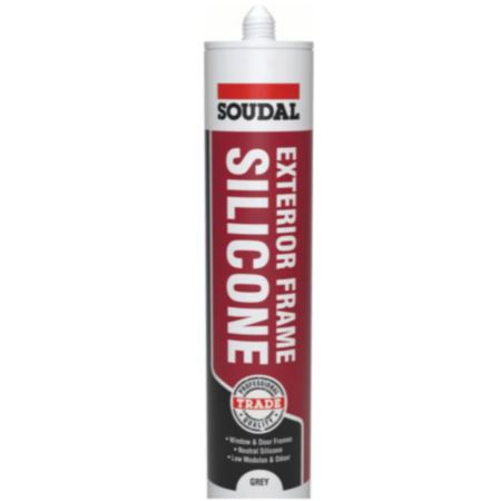 Soudal Exterior Frame Silicone Grey 270ml