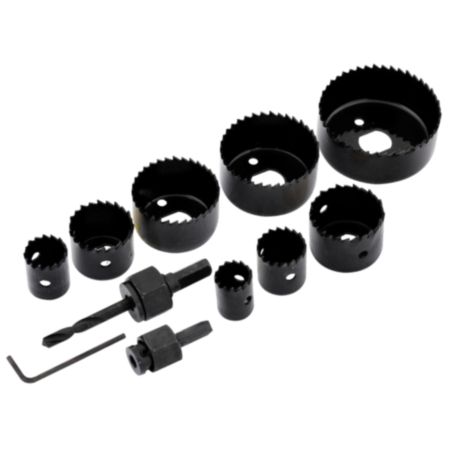 Rolson® Holesaw Kit 19-64mm (12 Pieces)