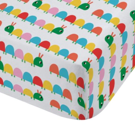 Catherine Lansfield | Bright Caterpillar Single Fitted Sheet