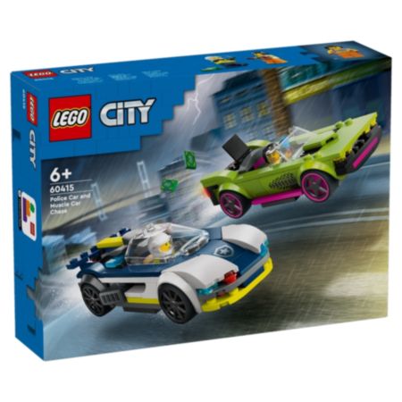 LEGO® City | Police Car and Muscle Car Chase