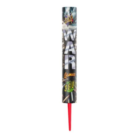 Benstar War Games Roman Candle Firework - 380 Shot