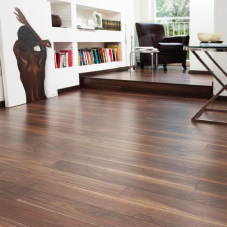 7658 Art Dark Walnut - 12mm Flooring