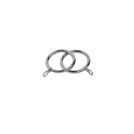 22-25mm Finesse Unlined Rings - Chrome (6 Pack)