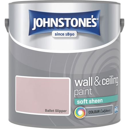 Johnstone's Bathroom Mid-Sheen Paint Ballet Slipper 2.5L