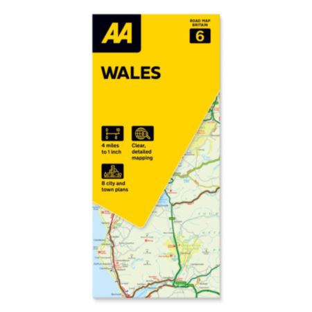 AA Road Map | Britain: 6 - Wales