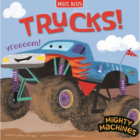 Busy Machines Trucks (Paperback)