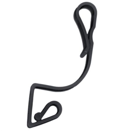 Giant Black Gutter Hooks - 16 Pieces
