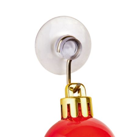 Suction Cup with Metal Hanger - 20 Pieces (22mm)