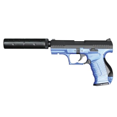 HA124 Spring Powered Pistol with Silencer