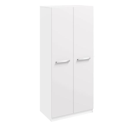 Aspen 2 Door Wardrobe - White (210 x 91 x 54.5cm)