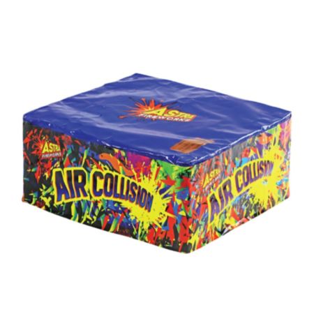 Astra Air Collision Firework - 110 Shot Cake