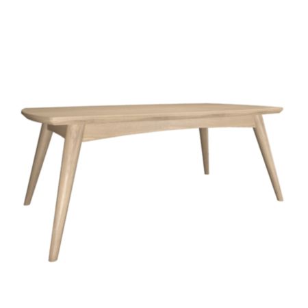 Aurora Natural Oak Coffee Table (H 42 x W 120 x D 62cm)