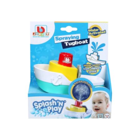 Bburago Junior® Splash 'N' Play Spraying Tugboat
