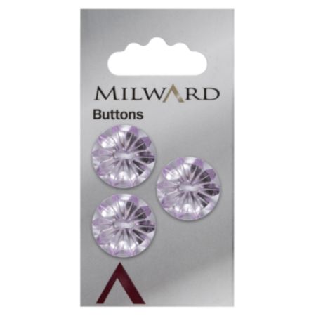 Milward Carded Buttons | 17mm -  Pack of 3 (Code C)