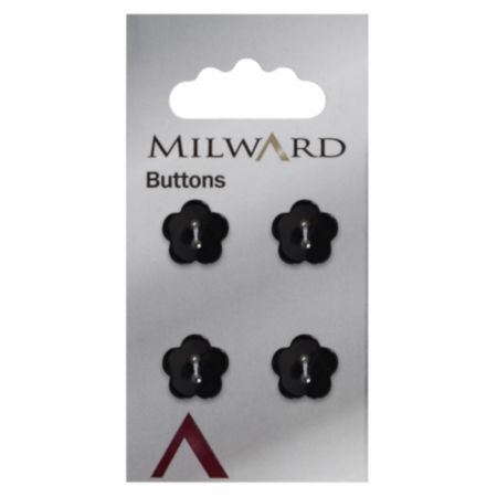 Milward Carded Buttons | 13mm -  Pack of 4 (Code D)