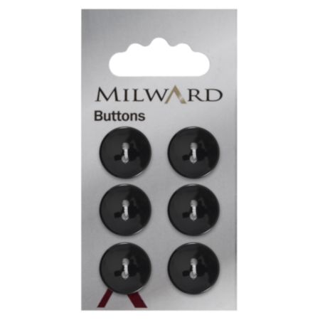 Milward Carded Buttons | 16mm -  Pack of 6 (Code A)