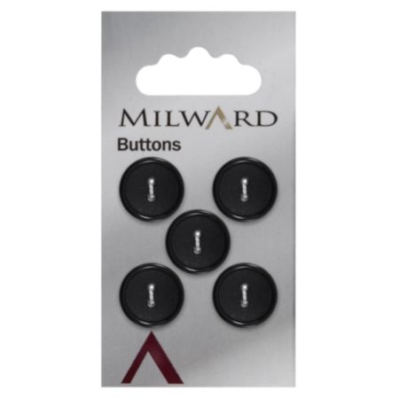Milward Carded Buttons | 16mm -  Pack of 5 (Code B)