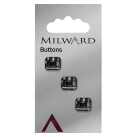 Milward Carded Buttons | 12mm -  Pack of 3 (Code J)