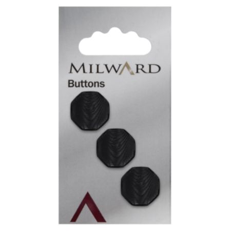 Milward Carded Buttons | 17mm -  Pack of 3 (Code B)