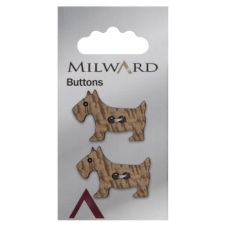 Milward Carded Buttons | 30mm -  Pack of 2 (Code G)