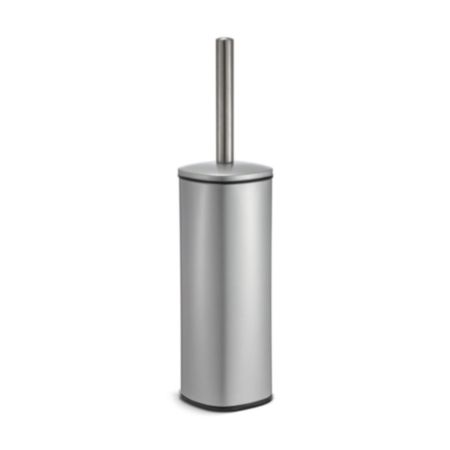 Santorini Toilet Brush - Silver (11.3 x 38.5 x 11.3cm)