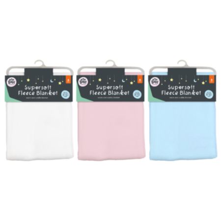 Baby Fleece Blanket (Assorted)